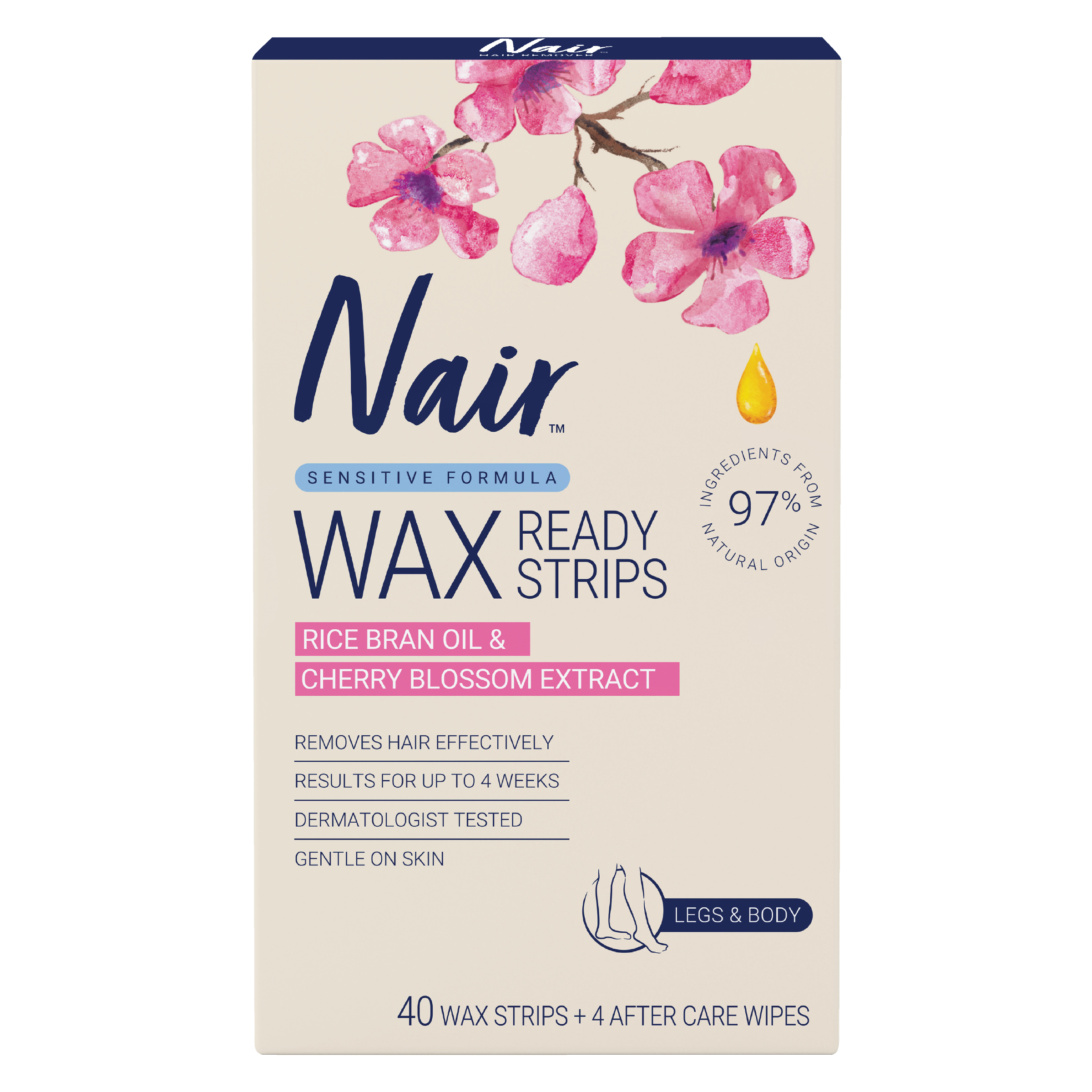 Nair Sensitive Wax Ready Strips - Net Pharmacy