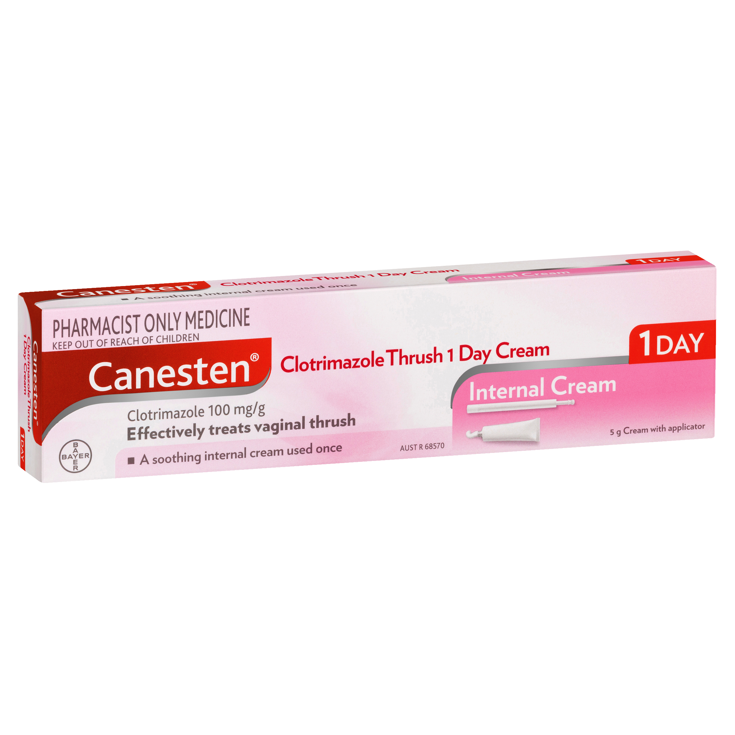 Canesten Clotrimazole Thrush Treatment 1 Day Cream - Net Pharmacy