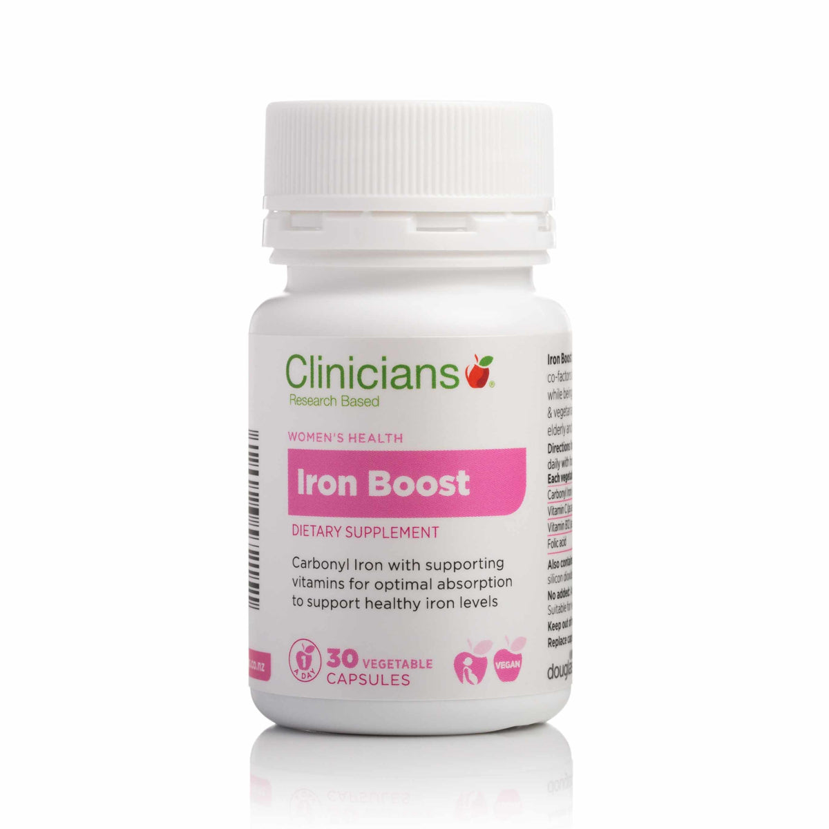 Clinicians Iron Boost - Net Pharmacy