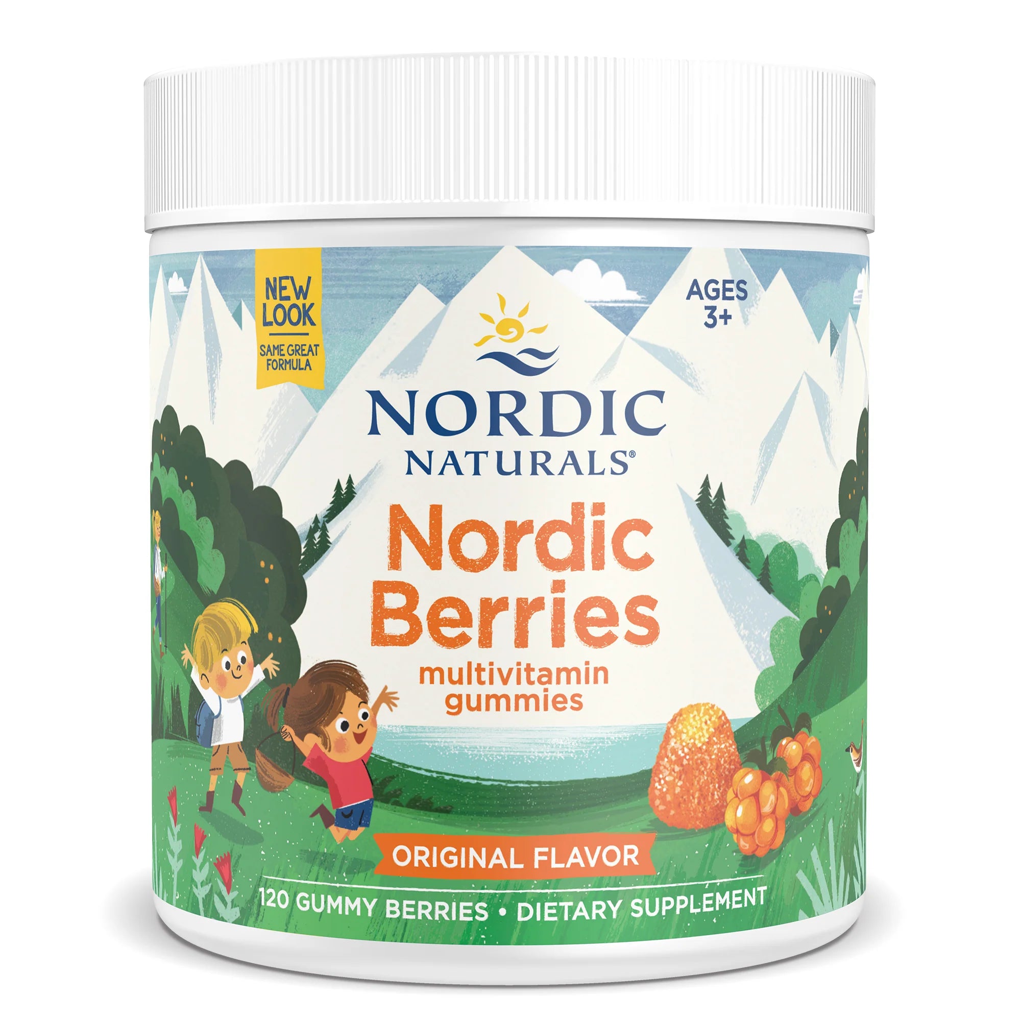 Nordic Naturals Nordic Berries Multivitamin Gummies - Original Flavour ...