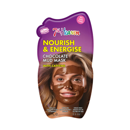 7th Heaven Nourish & Energise Chocolate Mud Mask with Caffeine