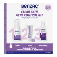 Benzac Clear Skin Acne Control Kit