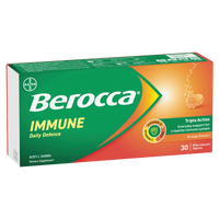 Berocca Immune Daily Defence Orange Flavour Effervescent Tablet