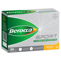 Berocca Sport B Vitamins & Electrolytes - Orange Flavour