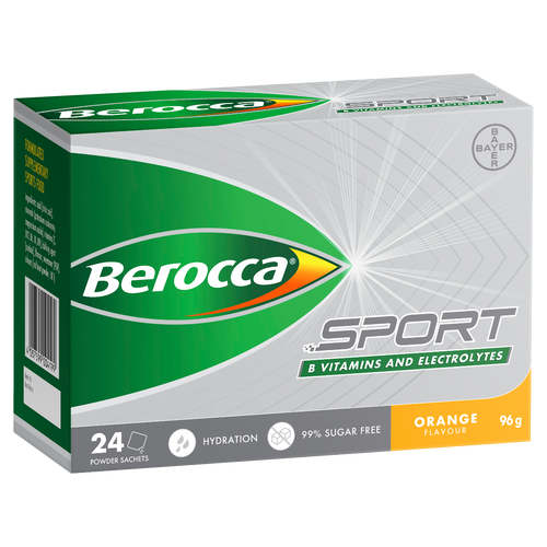 Berocca Sport B Vitamins & Electrolytes - Orange Flavour