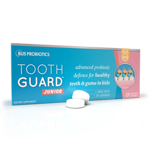 BLIS ToothGuard Junior with BLIS M18 Strawberry Lozenges