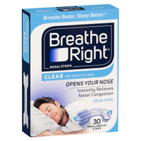 Breathe Right Clear Nasal Strips