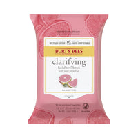 Burt's Bees Clarifying Facial Towelettes with Pink Grapefruit