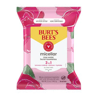 Burt's Bees Micellar Rose Water Facial Towelettes