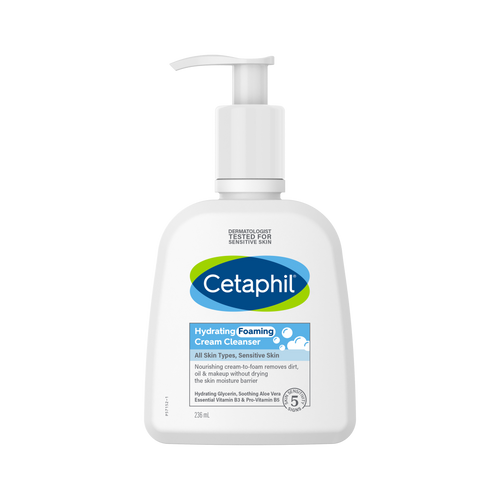 Cetaphil Hydrating Foaming Cream Cleanser