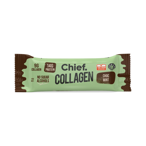 Chief Collagen Protein Bar - Choc Mint