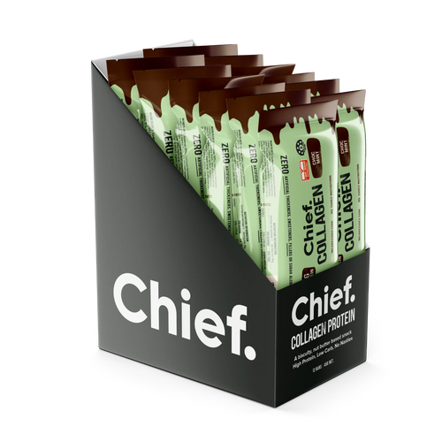 Chief Collagen Protein Bar - Choc Mint