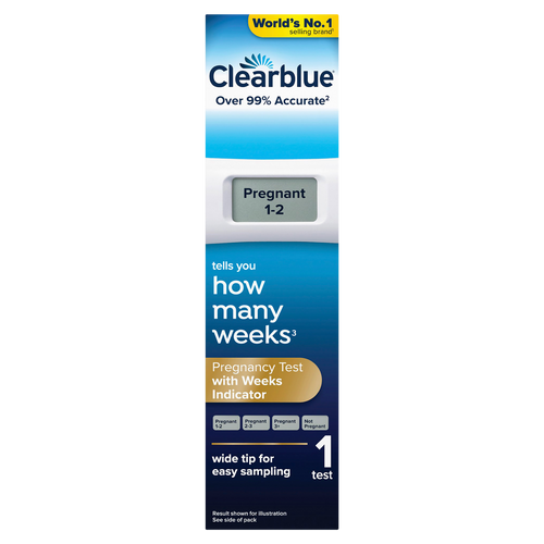 Clearblue Pregnancy Test with Weeks Indicator