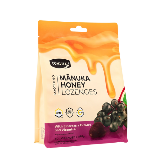 Comvita Manuka Honey Lozenges Elderberry Extract