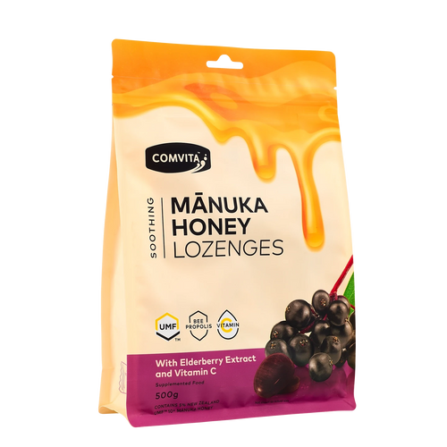 Comvita Manuka Honey Lozenges Elderberry Extract