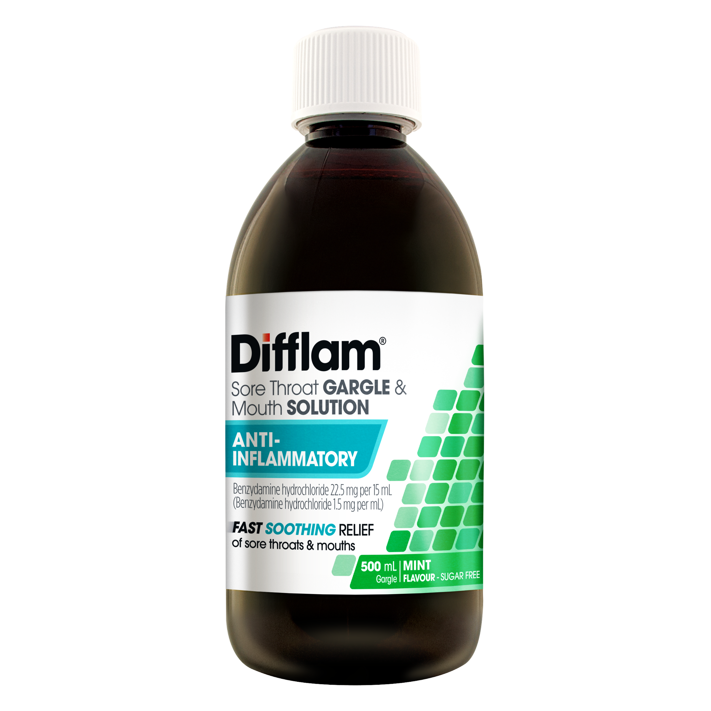 Difflam Sore Throat Gargle & Mouth Solution - Net Pharmacy