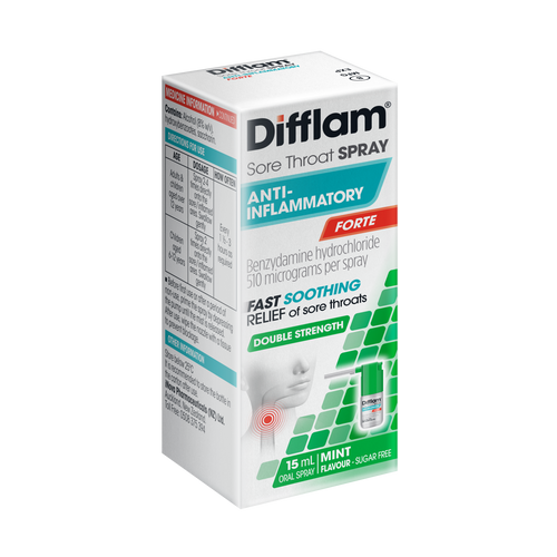 Difflam Sore Throat Spray Forte - Mint Flavour