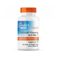 Doctor's Best Natural Vitamin K2 MK-7 with MenaQ7 100mcg