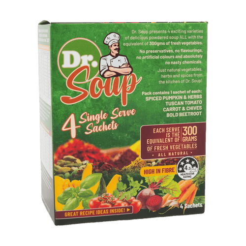 Dr. Soup 4 Single Serve Sachets