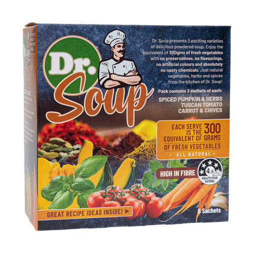 Dr. Soup 6 Single Serve Sachets