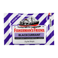 Fisherman's Friend Blackcurrant Sugar Free Lozenges