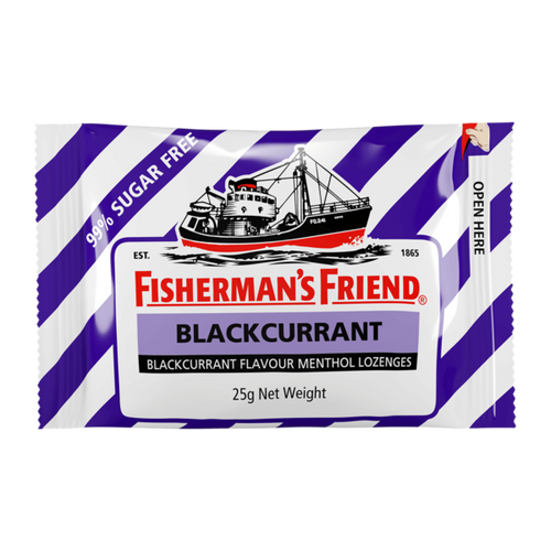 Fisherman's Friend Blackcurrant Sugar Free Lozenges