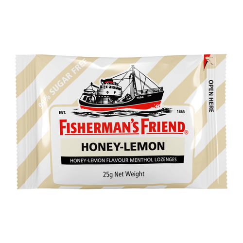 Fisherman's Friend Honey & Lemon Sugar Free Lozenges