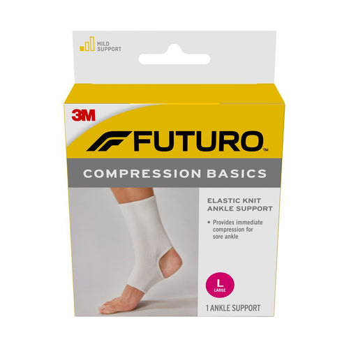 FUTURO Compression Basics Elastic Knit Ankle Support