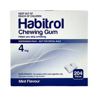 Habitrol Chewing Gum 4mg Extra Strength - Mint Flavour