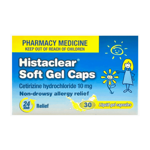 Histaclear Soft Gel Caps Non-drowsy Allergy Relief