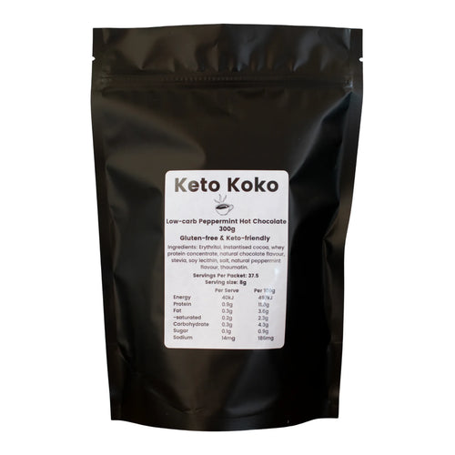 Keto Koko Low-carb Hot Chocolate Mix - Peppermint