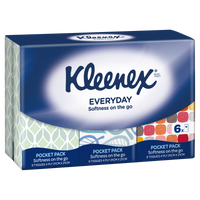 Kleenex Everyday Facial Tissues - Pocket Pack