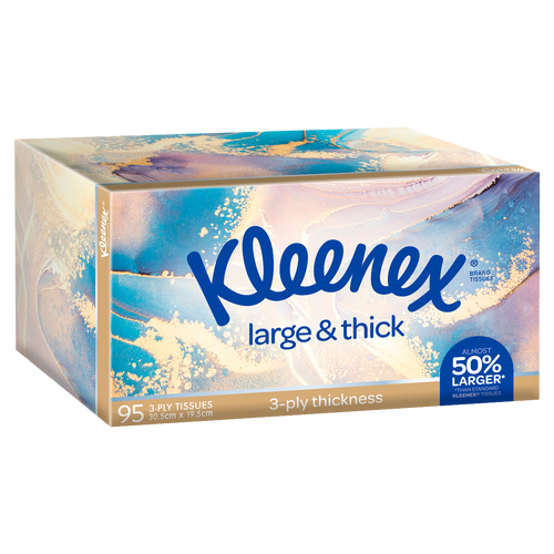 Kleenex Large & Thick Facial Tissues