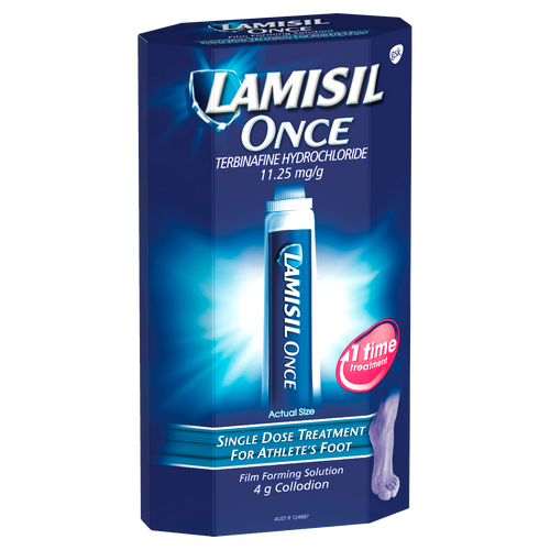 Lamisil Once Film Foaming Solution for Athlete's Foot