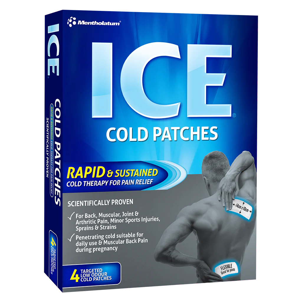 Mentholatum ICE Cold Patches - Net Pharmacy