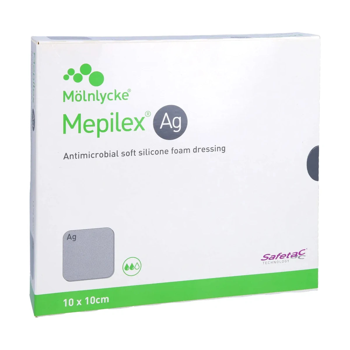 Mepilex Ag Antimicrobial Soft Silicone Foam Dressing - Net Pharmacy