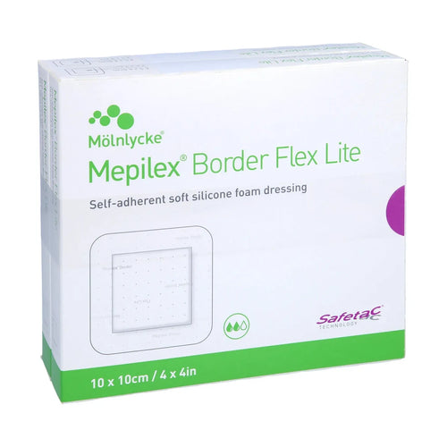 Mepilex Border Flex Lite Self-adherent Soft Silicone Foam Dressing