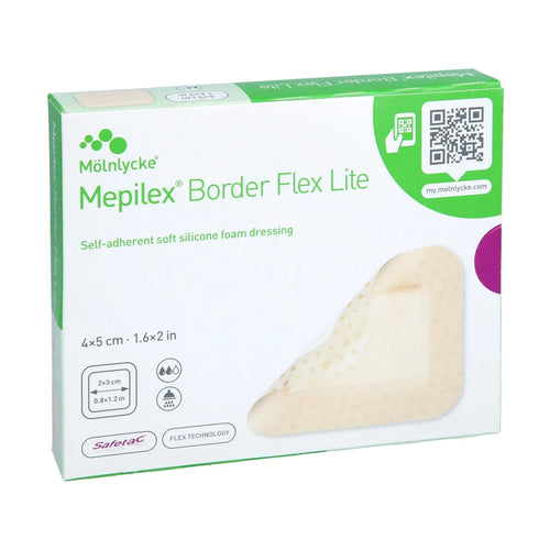 Mepilex Border Flex Lite Self-adherent Soft Silicone Foam Dressing