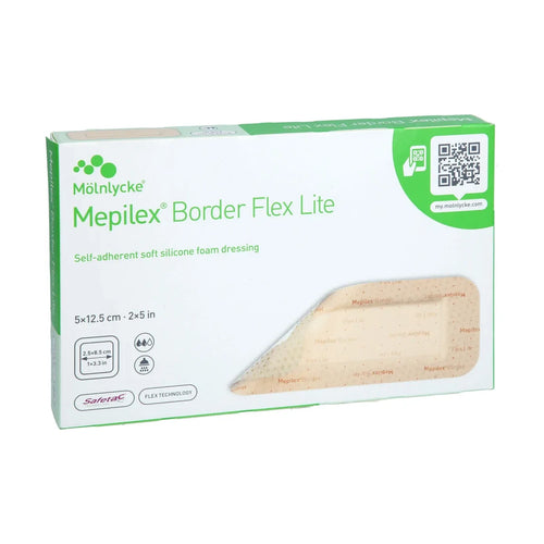 Mepilex Border Flex Lite Self-adherent Soft Silicone Foam Dressing