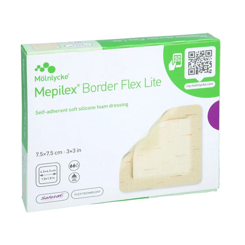 Mepilex Border Flex Lite Self-adherent Soft Silicone Foam Dressing