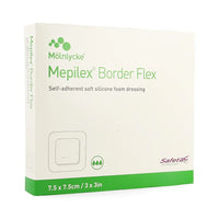 Mepilex Border Flex Self-adherent Soft Silicone Foam Dressing