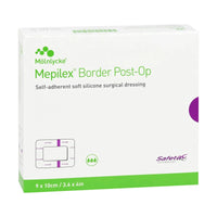 Mepilex Border Post-Op Self-adherent Soft Silicone Surgical Dressing