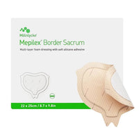 Mepilex Border Sacrum Self-adherent Soft Silicone Multi-layer Foam Dressing