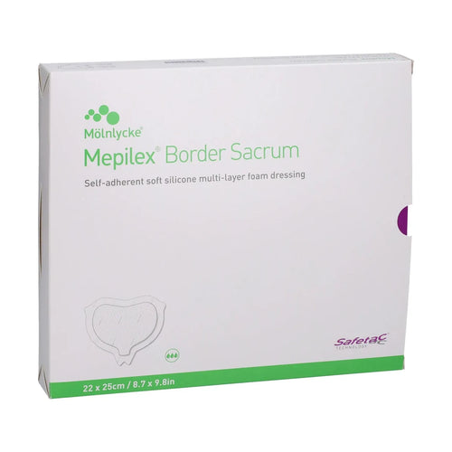 Mepilex Border Sacrum Self-adherent Soft Silicone Multi-layer Foam Dressing