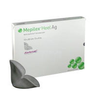 Mepilex Heel Ag Antimicrobial Soft Silicon Foam Dressing