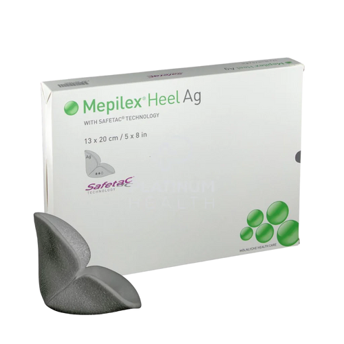 Mepilex Heel Ag Antimicrobial Soft Silicon Foam Dressing