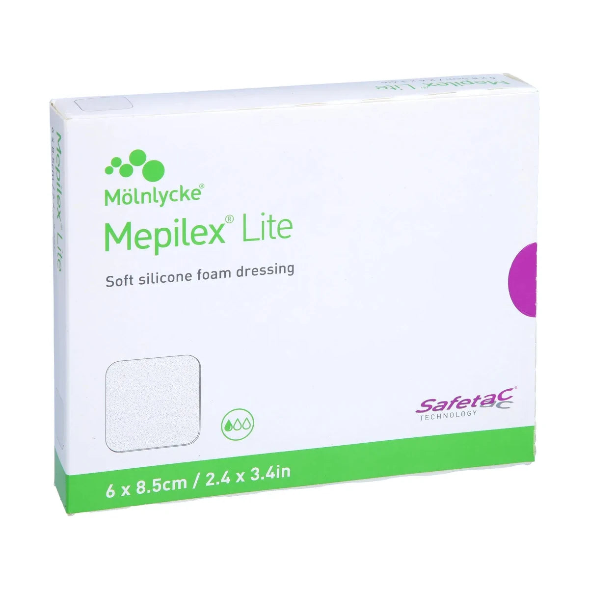 Mepilex Lite Soft Silicone Foam Dressing - Net Pharmacy