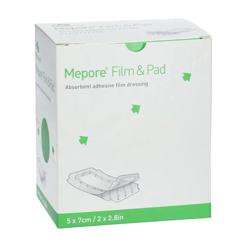 Mepore Film & Pad Absorbent Adhesive Film Dressing