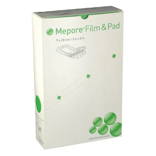 Mepore Film & Pad Absorbent Adhesive Film Dressing