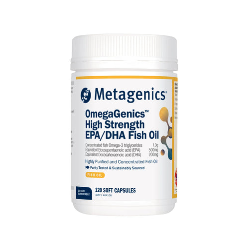 Metagenics OmegaGenics High Strength EPA/DHA Fish Oil